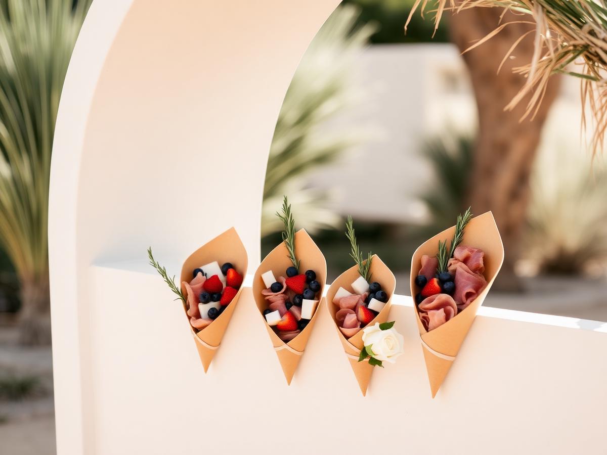 Charcuterie cones